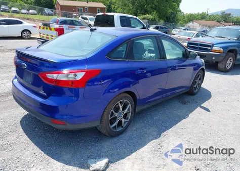 2013 Ford Focus Se z USA, uszkodzony, nr VIN 1FADP3F29DL354150